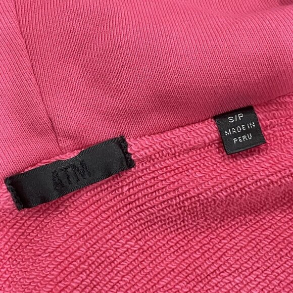 ATM‎ Anthony Thomas Melillo Hoodie Womens Small French Terry Zip Dye Sweatshirt - Picture 7 of 15
